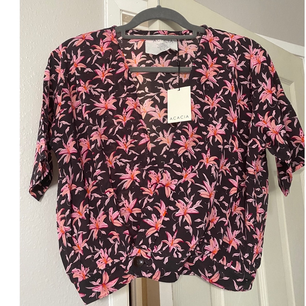 ACACIA Swimwear Kaia Top in Madonna